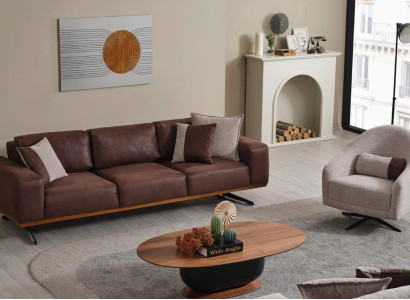 Modern living room set 2 pieces. Sofa Armchair 4+1 Seater Sofa set Sofas Couches